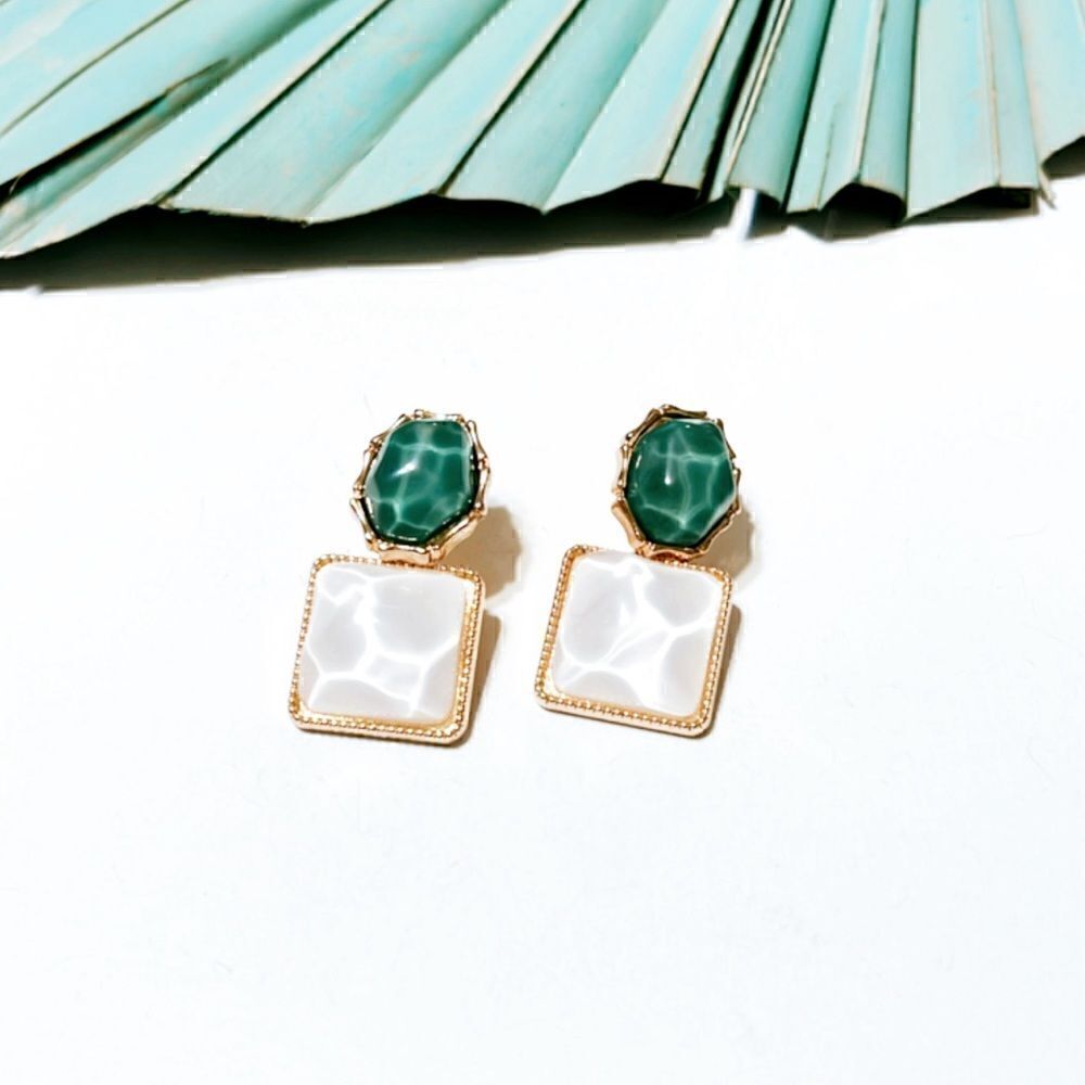 Crystal drop earrings S4